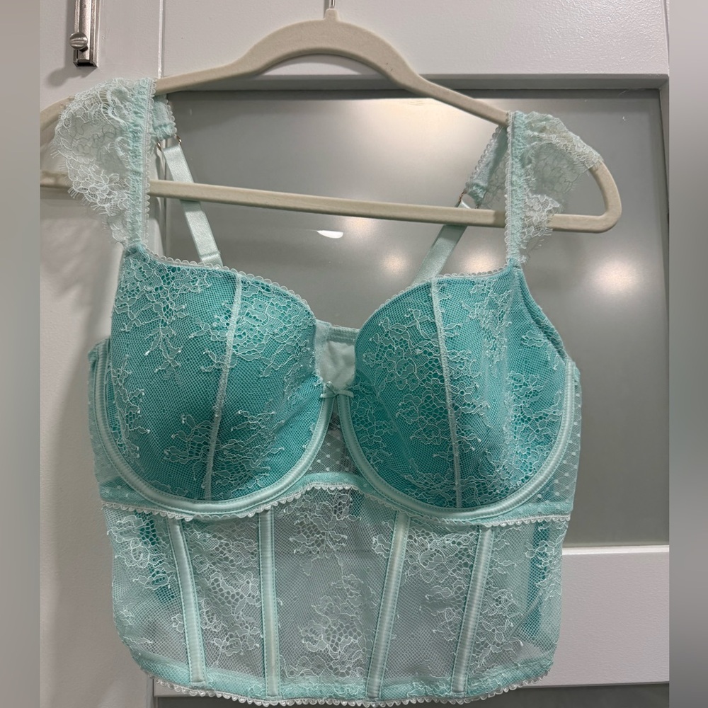 VS Sea Foam Corset 🩵